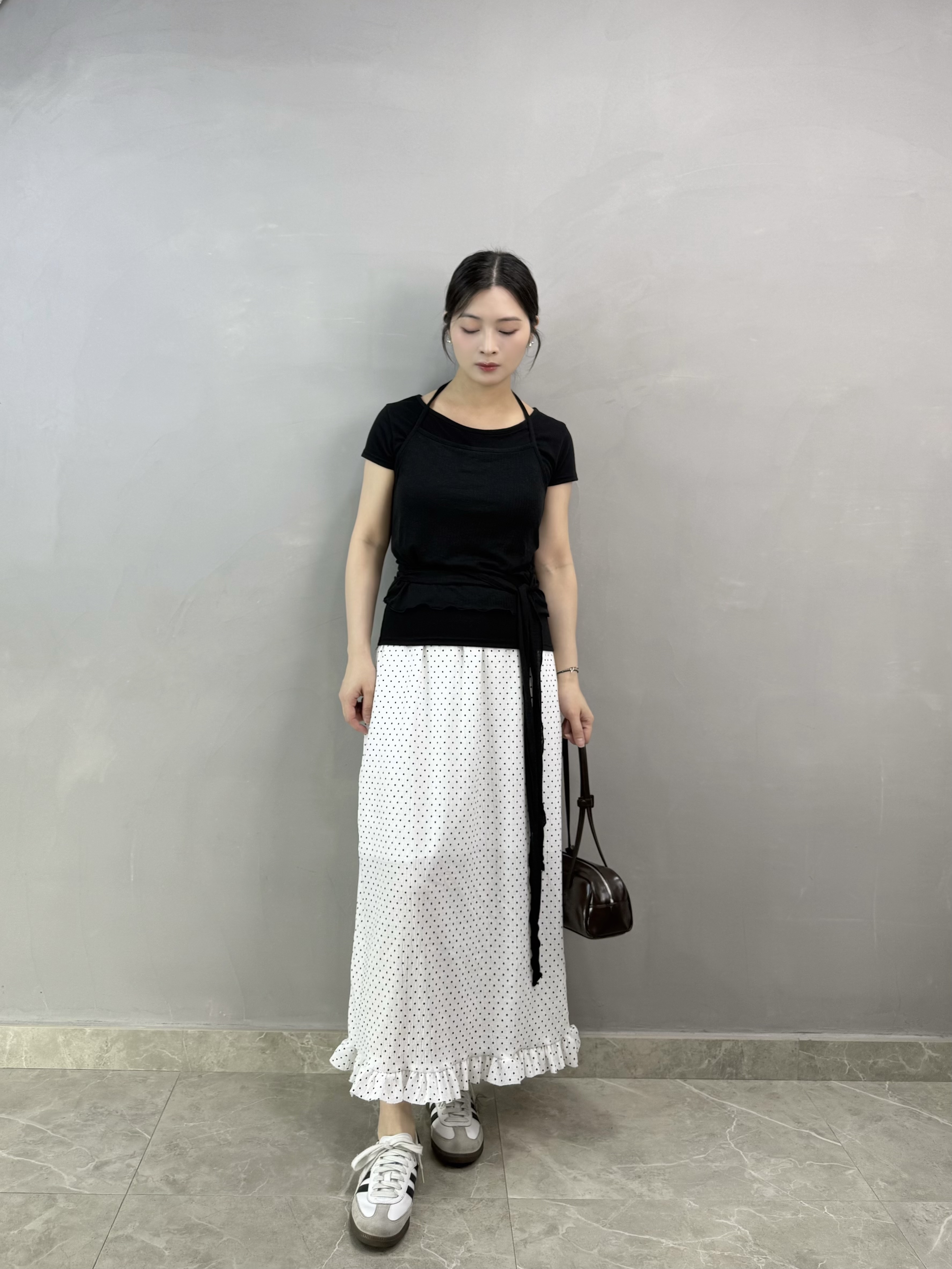 Q66 綁腰吊帶+Tee Set