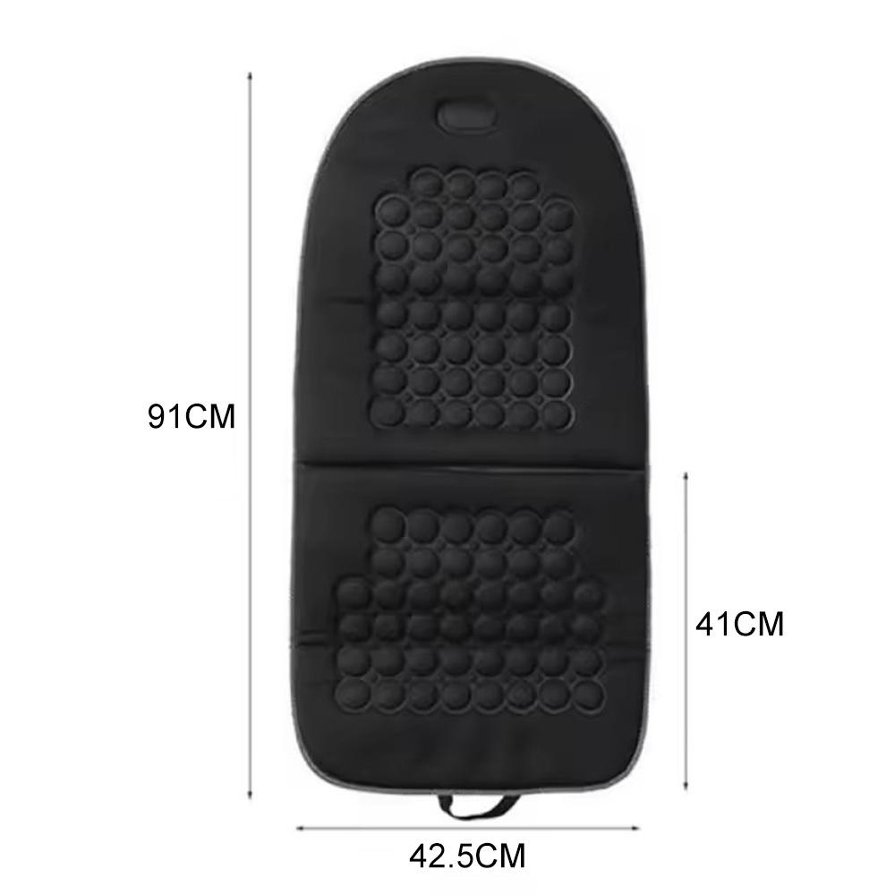 汽車氣泡按摩坐墊 黑色 UB0299