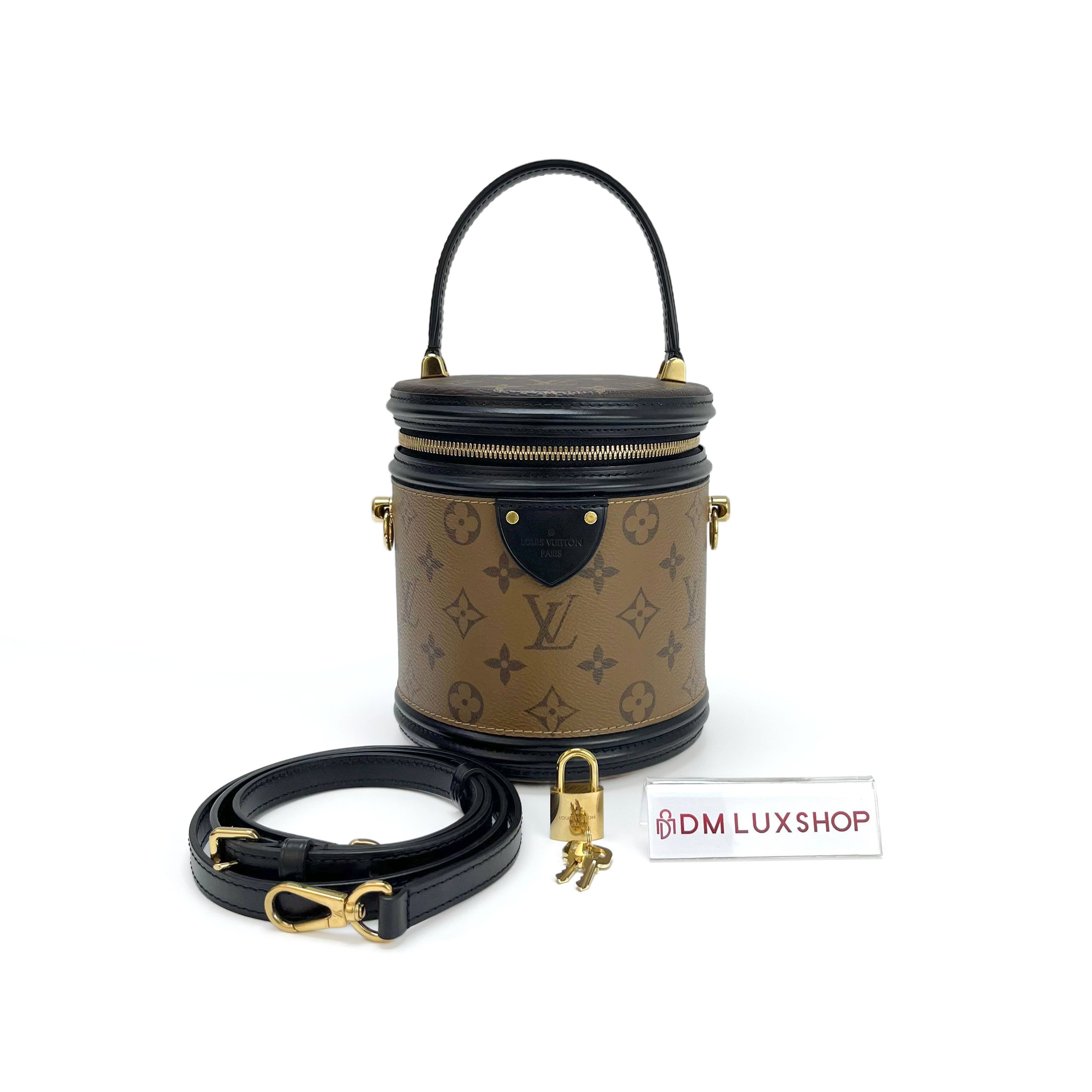 LV Reverse Monogram Cannes GHW