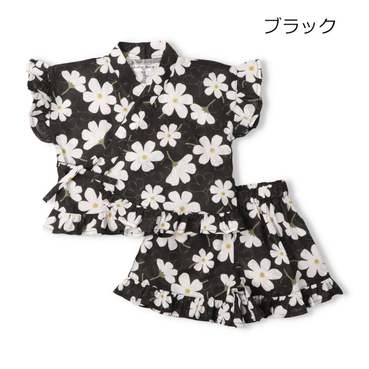🆕【⭐訂購⭐】🇯🇵日本直送 🌀花朵🌼糖果🍭獨角獸🦄圖案 荷葉邊甚平套裝🌀[ELEA-0133][260614]