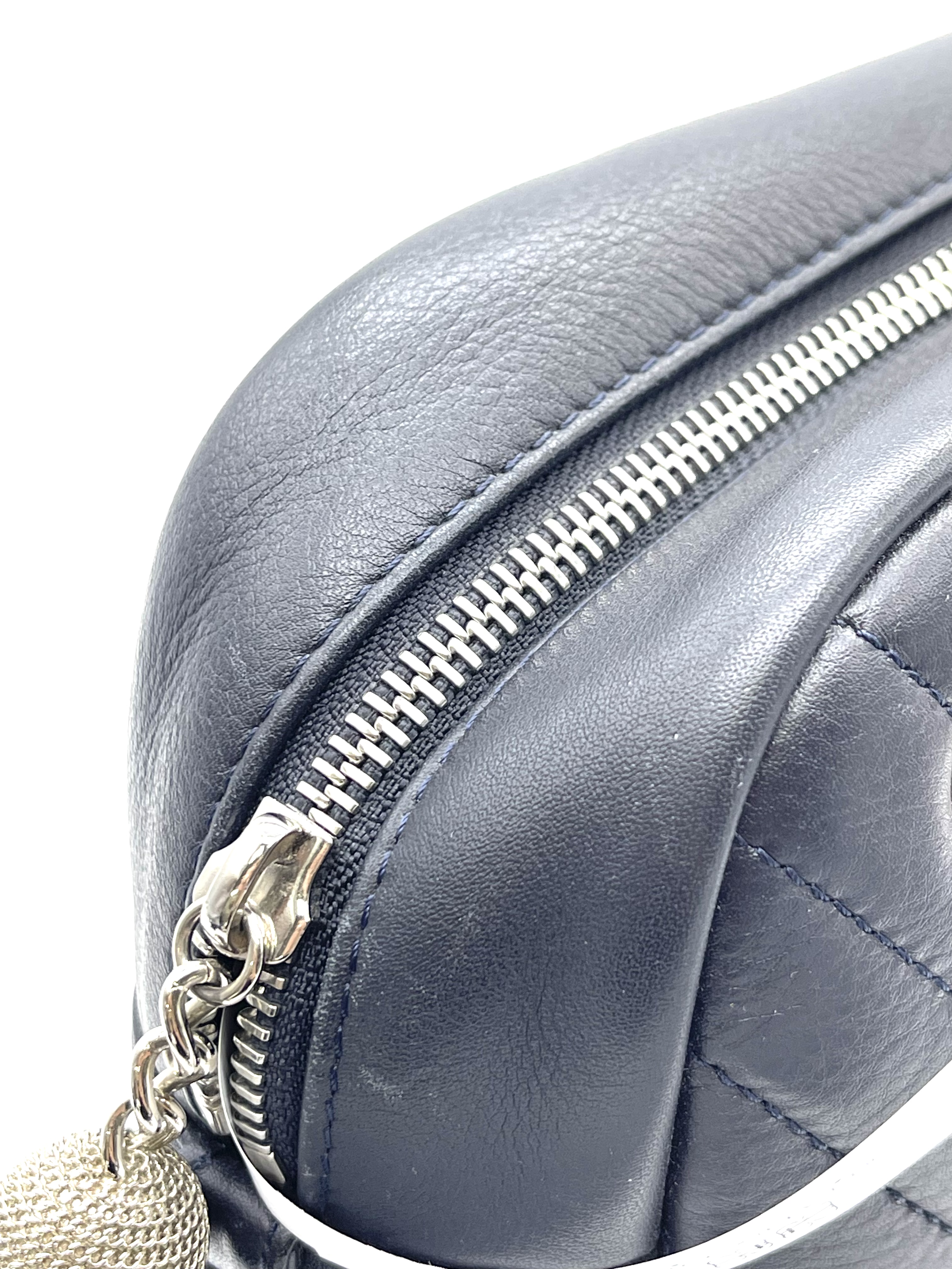 Pre-Owned CHANEL Chevron Camera Bag / Product Code: 26042605