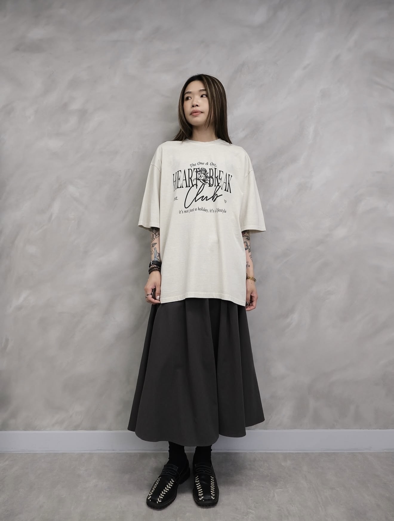Oversize printed t-shirt #top25