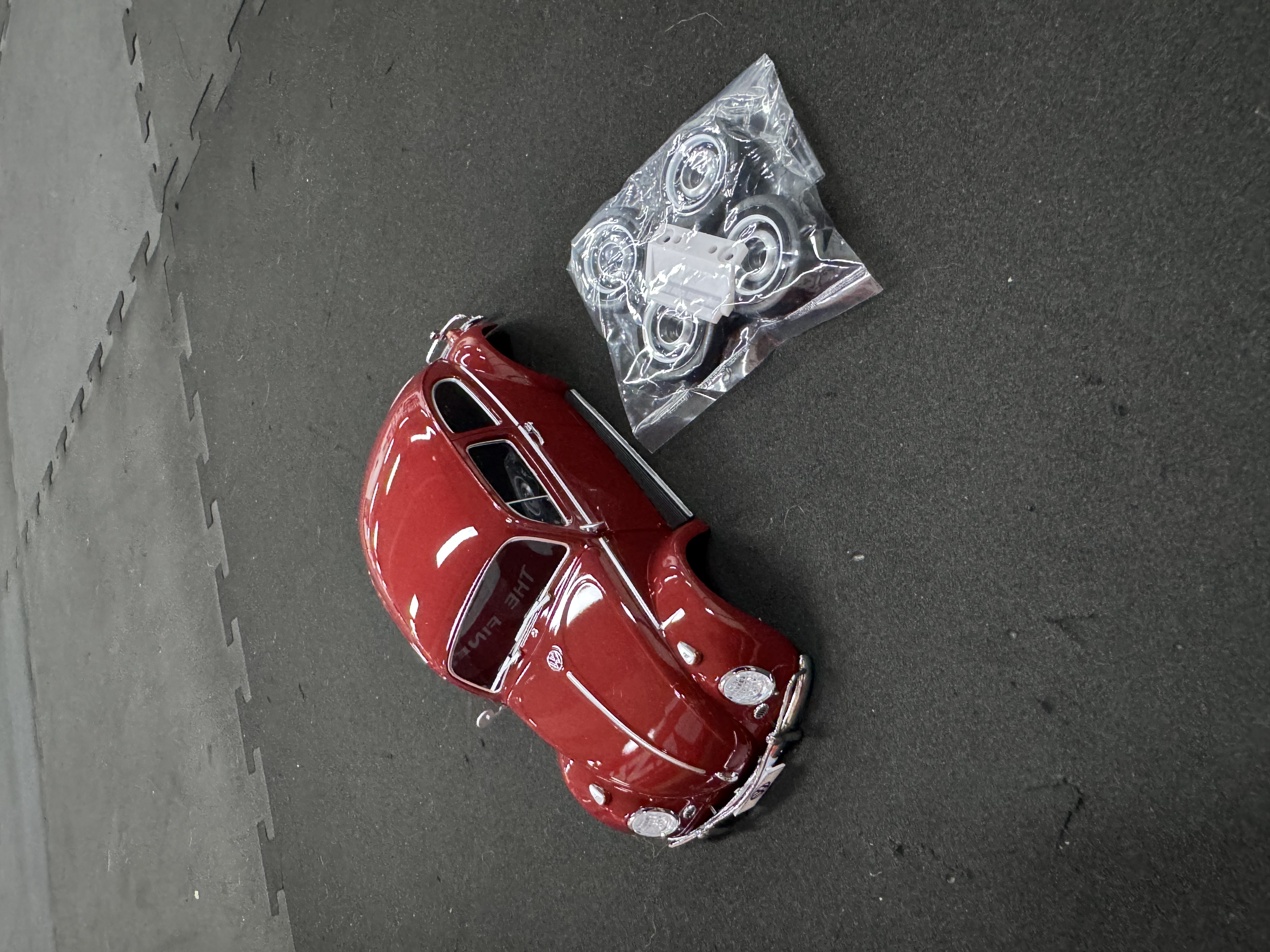 VW Beetle 1966 Model Ruby Red MZP164RR