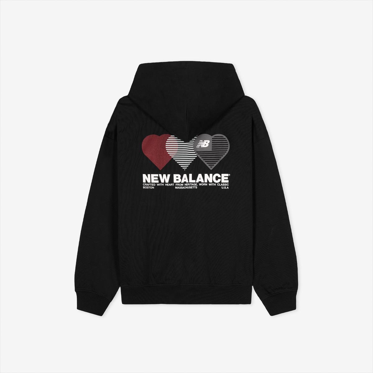 [NEW BALANCE] UNI NB Heart Graphic Hoodie (4種)