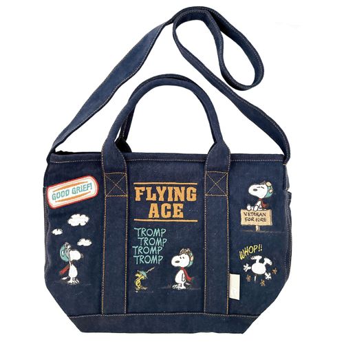 🆕【⭐訂購⭐】🇯🇵 日本直送 🌀Rootote x #Snoopy 貼布刺繡 2Way 斜孭袋/tote bag［3款選］🌀[ELCD-0207] [260423]