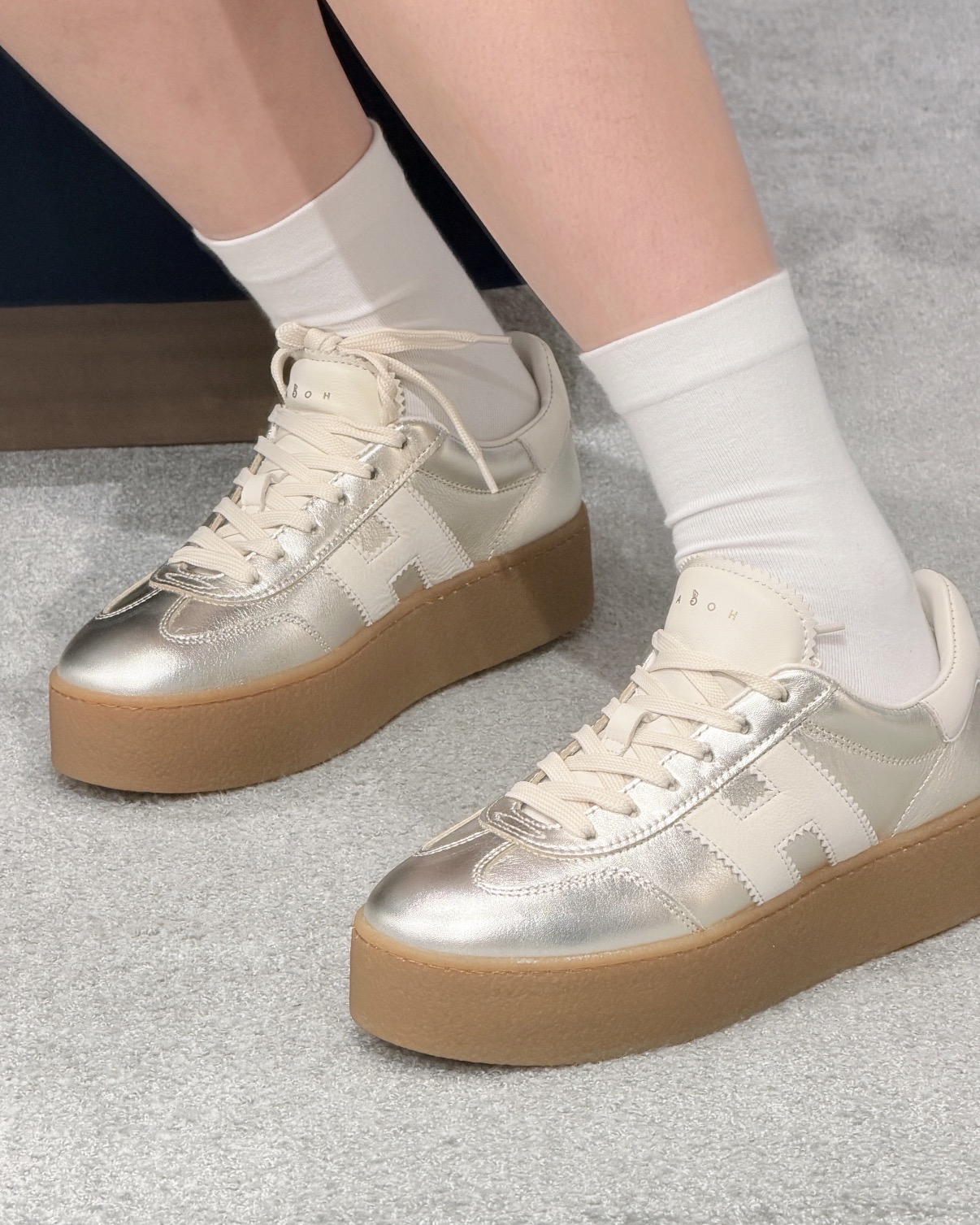 限時優惠✨新色🆕訂貨📮 Hogan Cool 5.6cm platform sneaker   Size 35-39/40