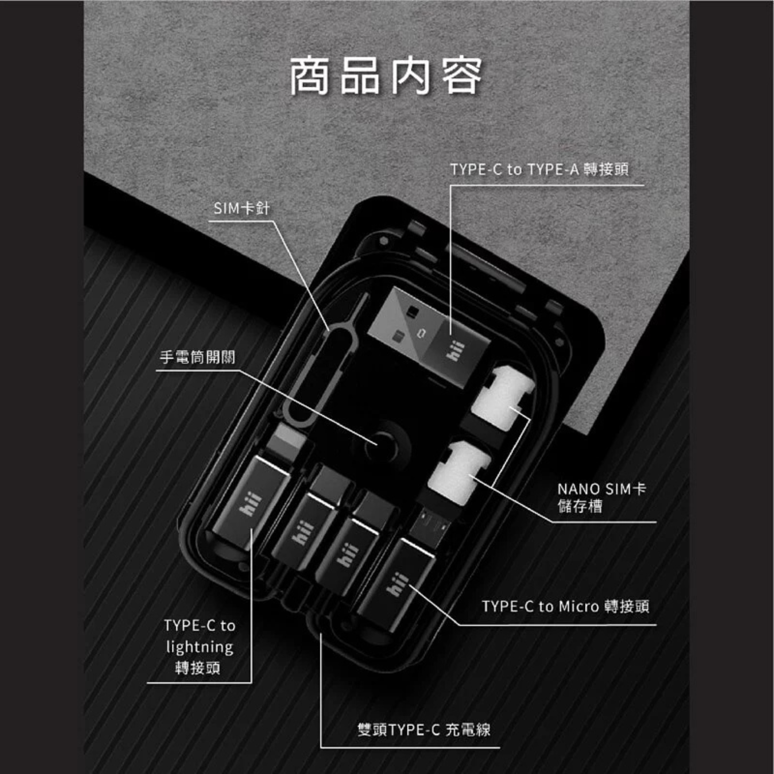 旅遊隨行卡l體積小l內置手電筒l無線充電l適合在外工作旅遊l旅行 | 付款後3-5個工作天發貨
