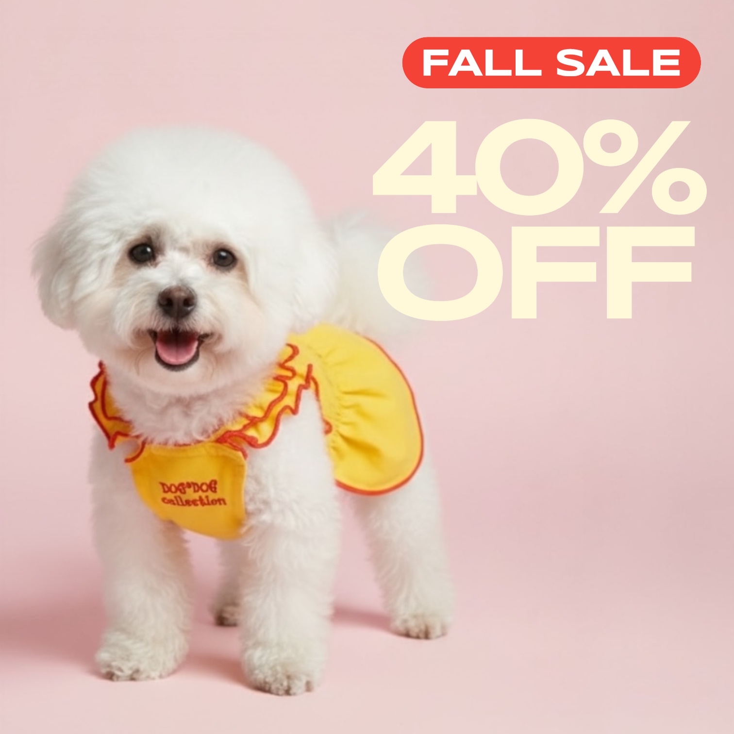 S491Y 縮褶吊帶裙-黃色  Retro Dress - Yellow