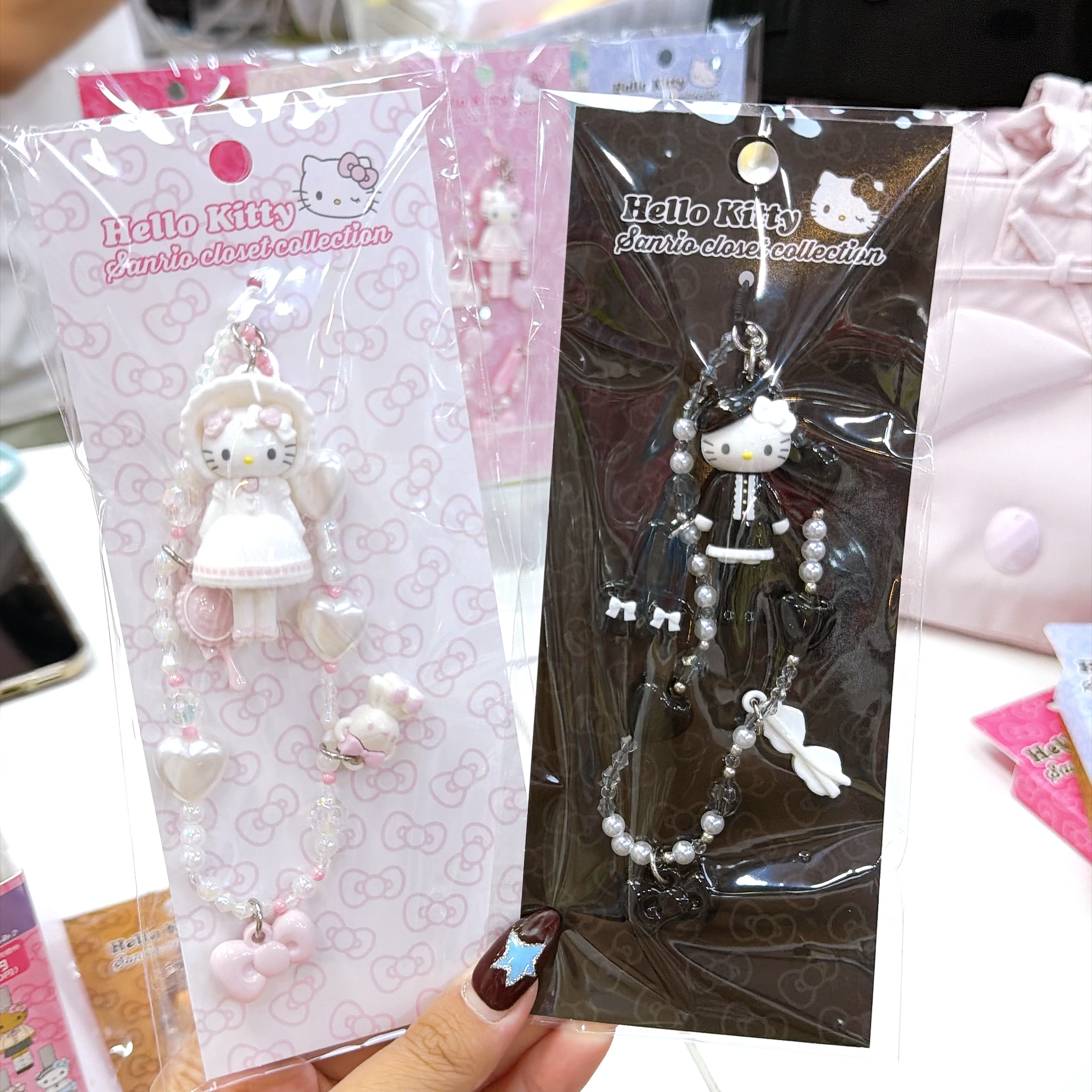 日本直送日本版長腿Hello Kitty生日系列電話繩