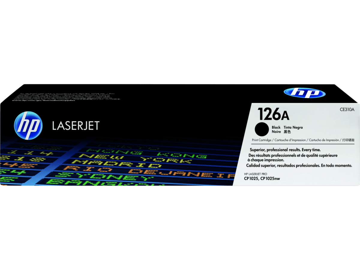 HP 126A LaserJet Toner Cartridge CE310A ~ CE313A (Compatible)