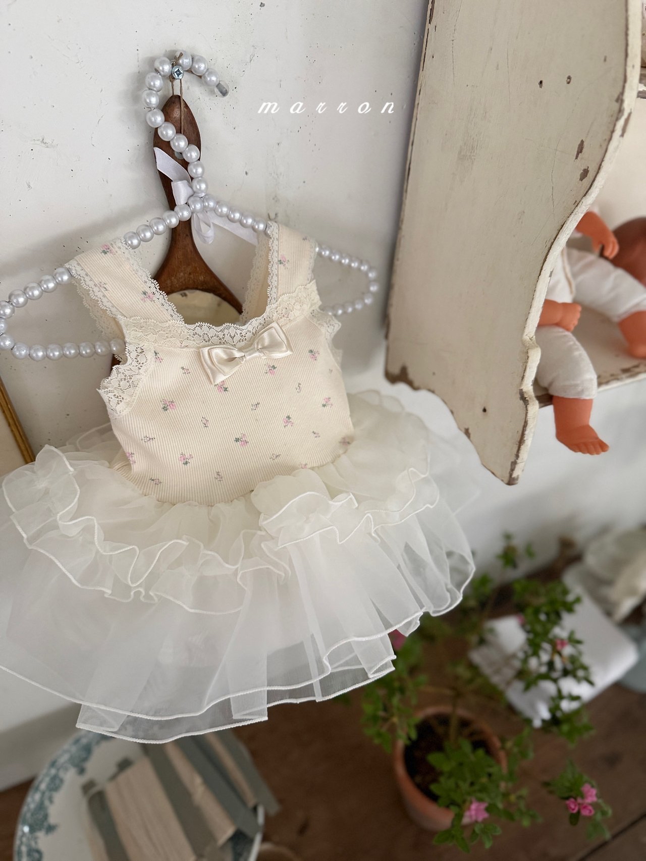 🇰🇷Marron 包屁裙