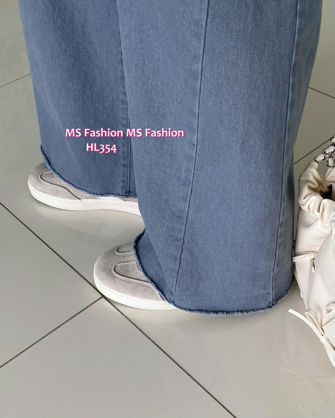 HL354 韓國🍂Howluk秋版寬鬆喇叭褲
