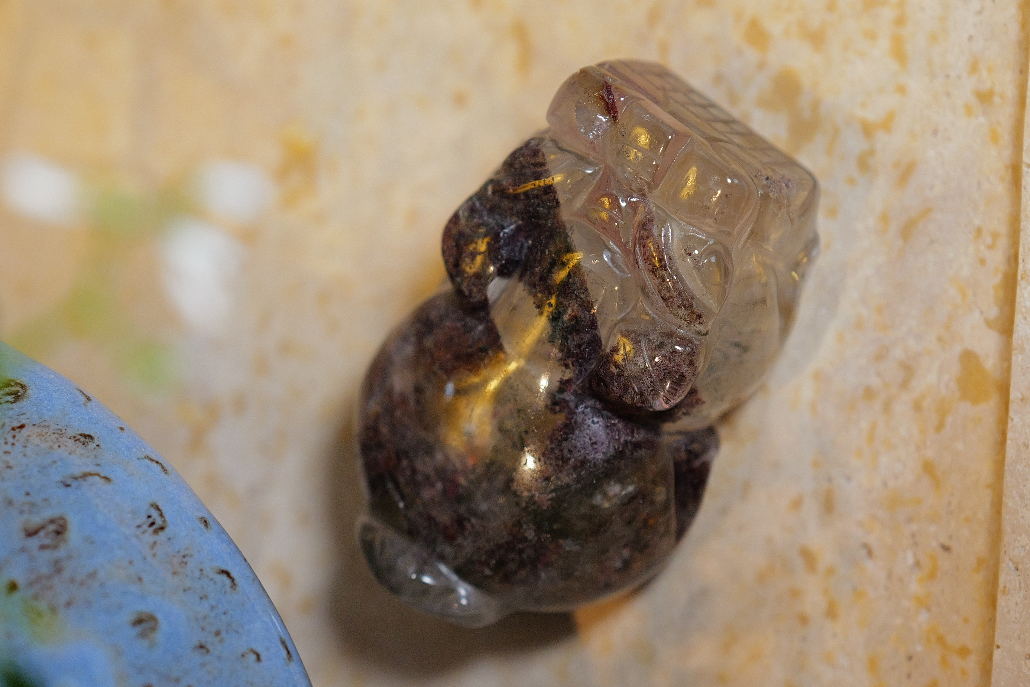 ༒6.2cm紅綠幽靈金錢貔貅擺件༒ PU.1238H5JG1FS-RA18*7ss