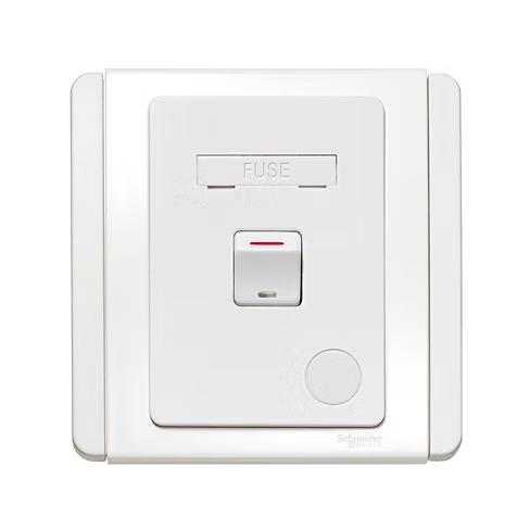 施耐德 NEO 凝白 13AFuse有掣有燈 接線蘇