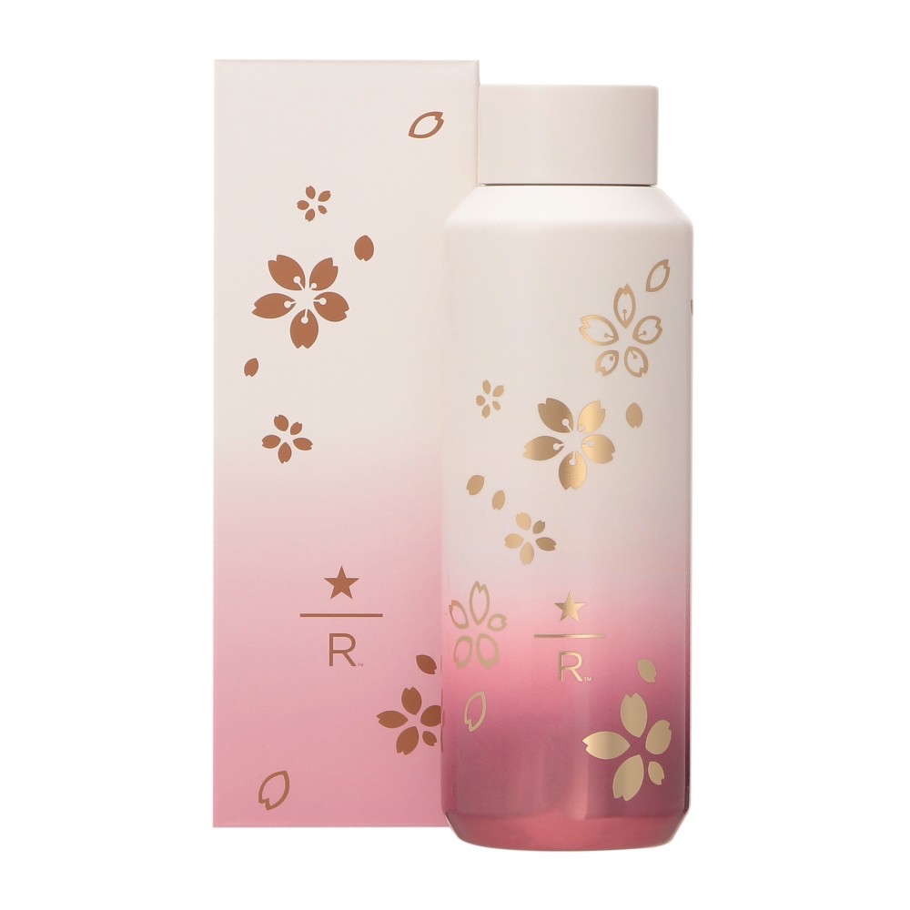 🎀【預訂】 Starbucks Reserve® Roastery Tokyo Sakura 2026 Collection Light Pink 不鏽鋼水瓶473ml