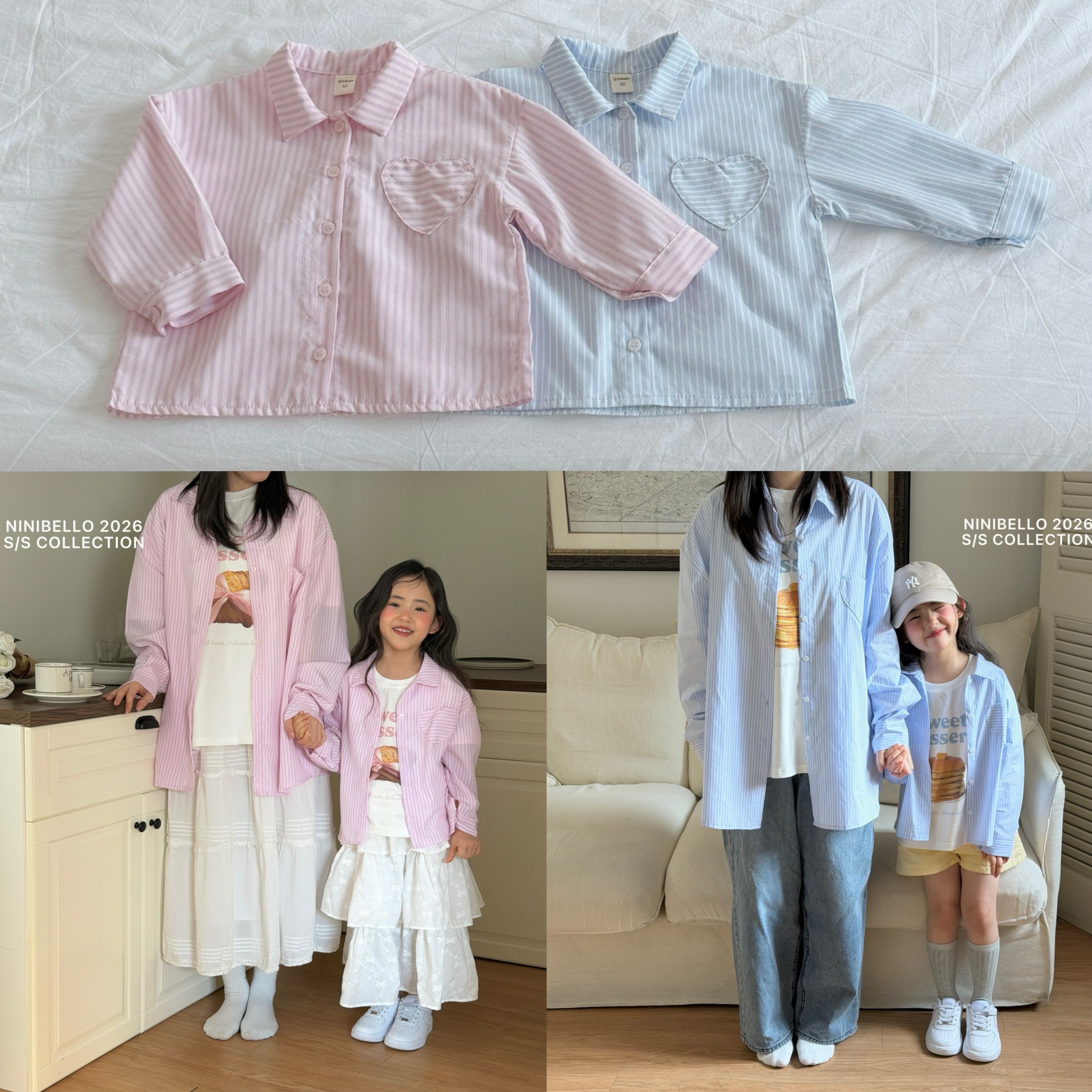 🇰🇷ninibello shirts親子