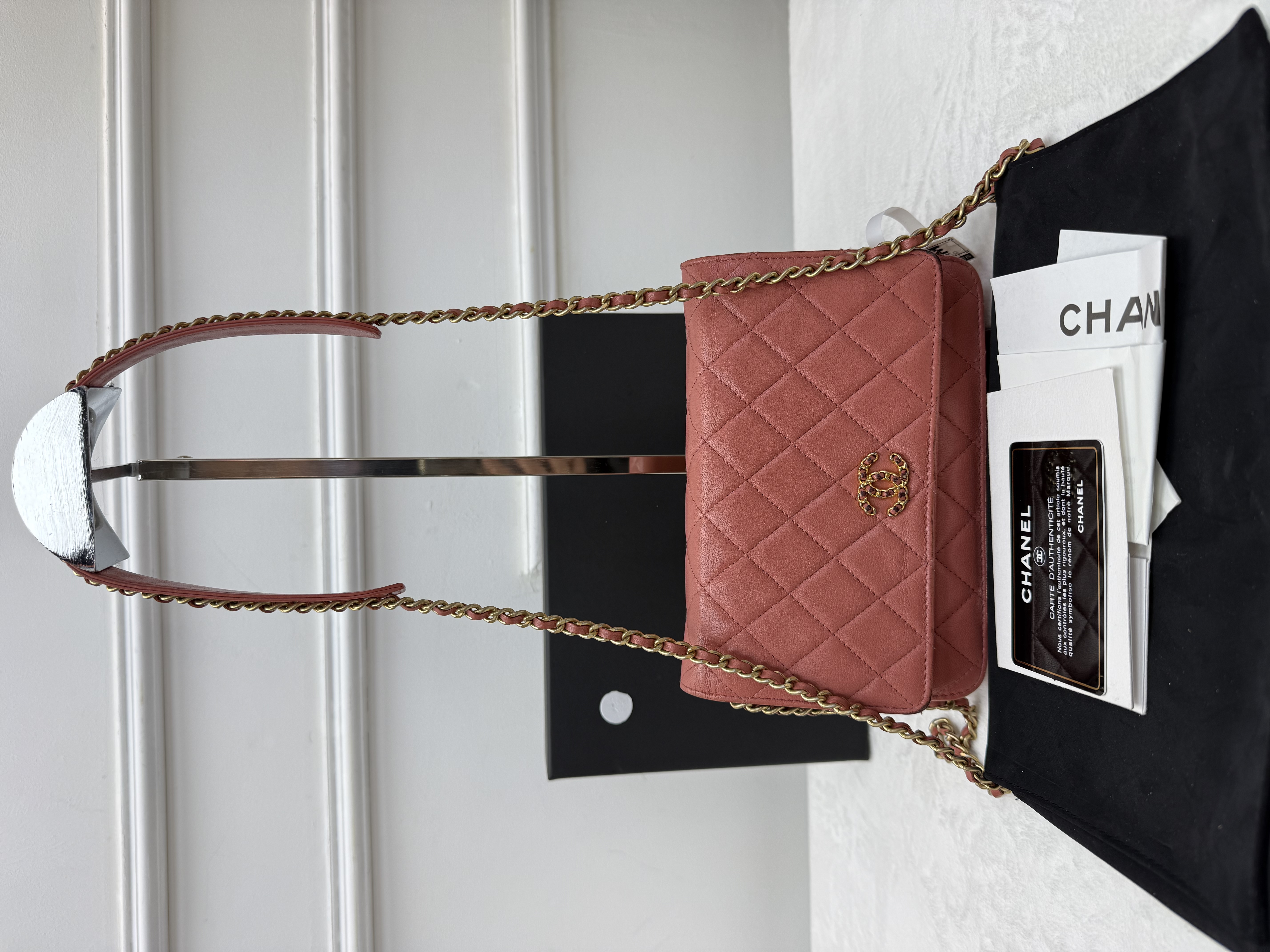 Chanel香奈儿 19 bag系列woc發財包