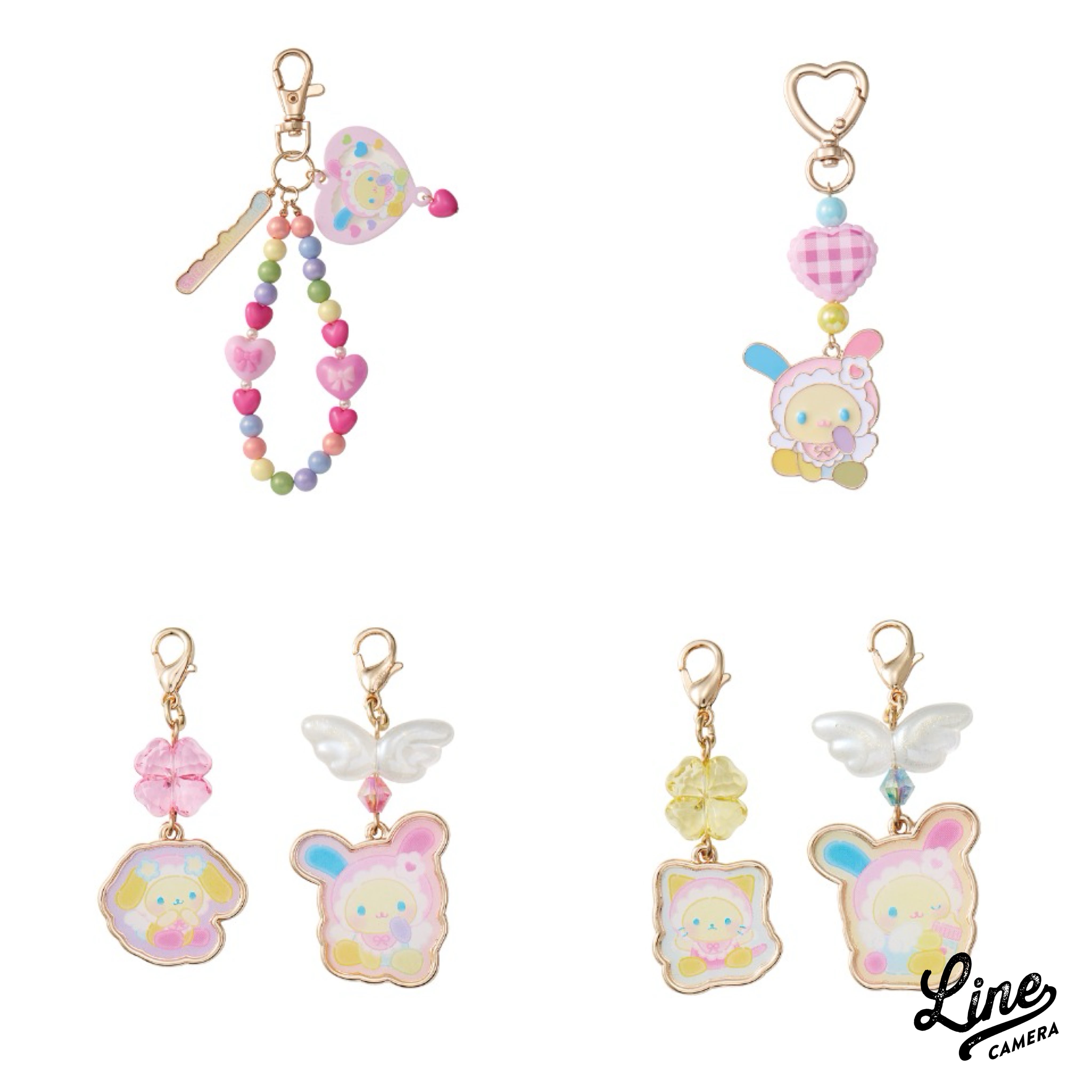 日本直送獨家發售Sanrio usahana 新款BB系列 鎖匙扣
