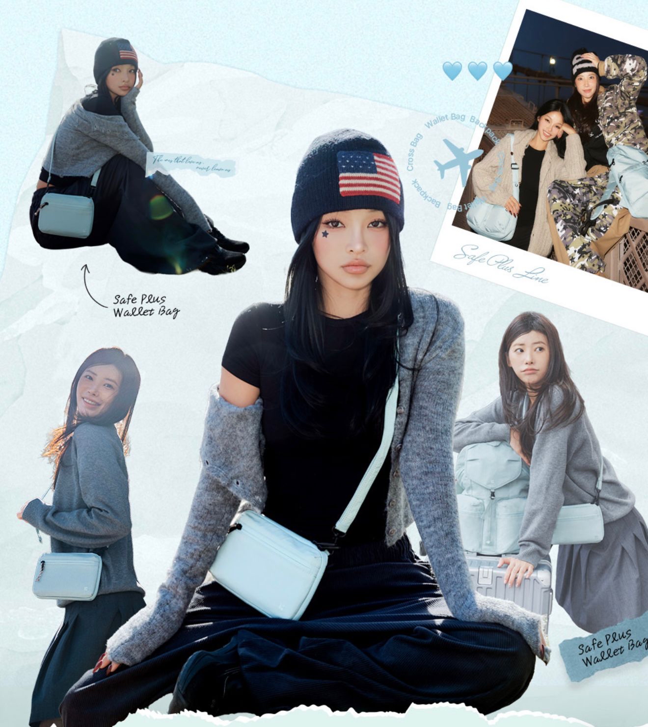 🇰🇷韓國Branden防盗斜孭護照袋 