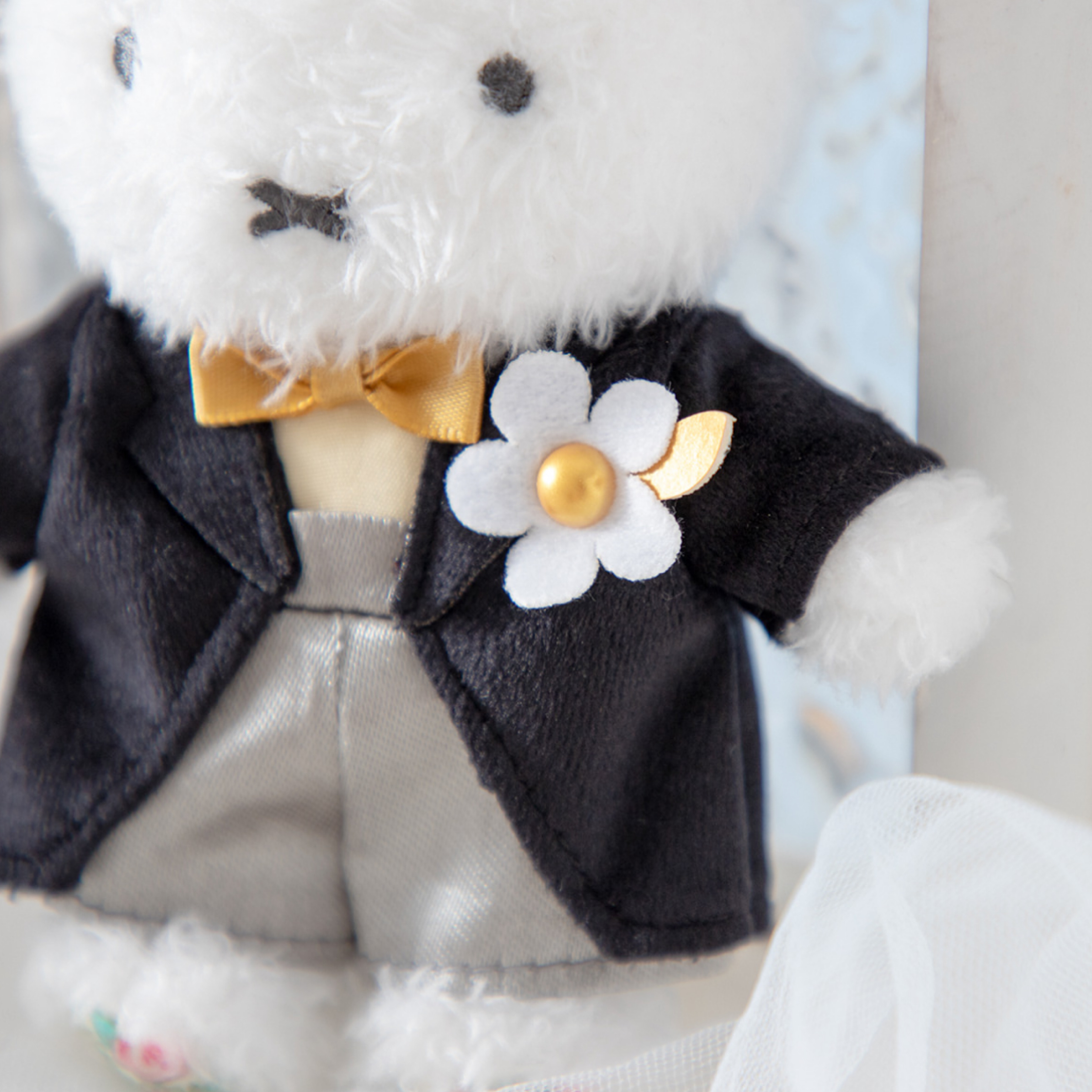Flower Miffy 結婚公仔掛飾