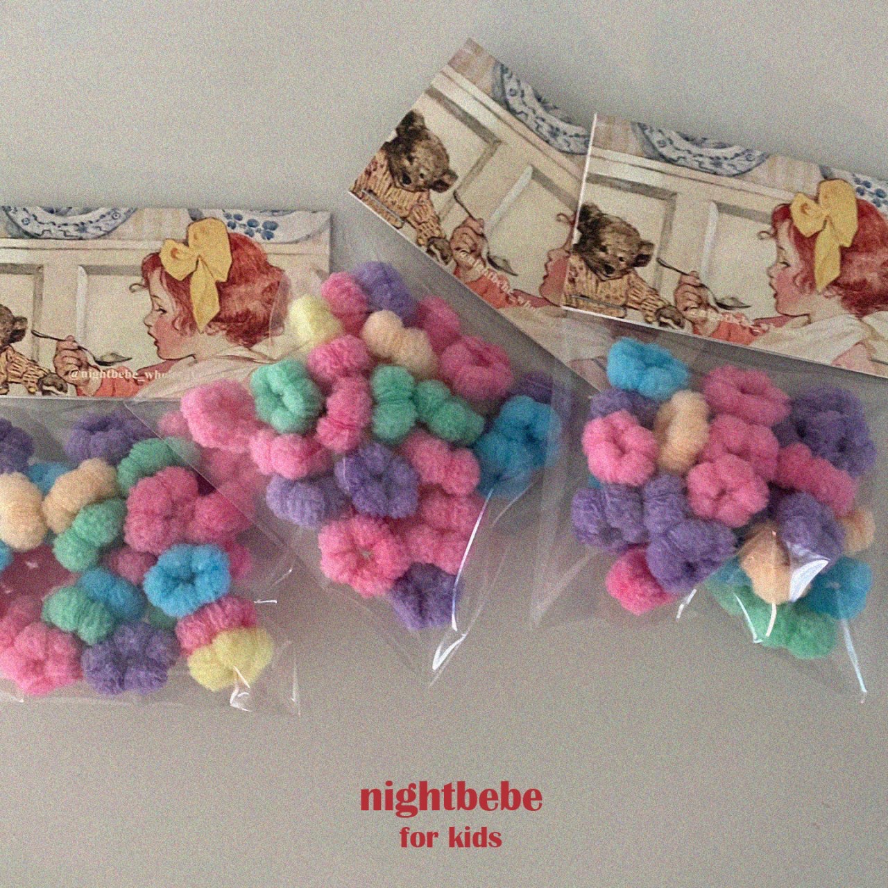 Nightbebe | 棉花發圈1袋ACC