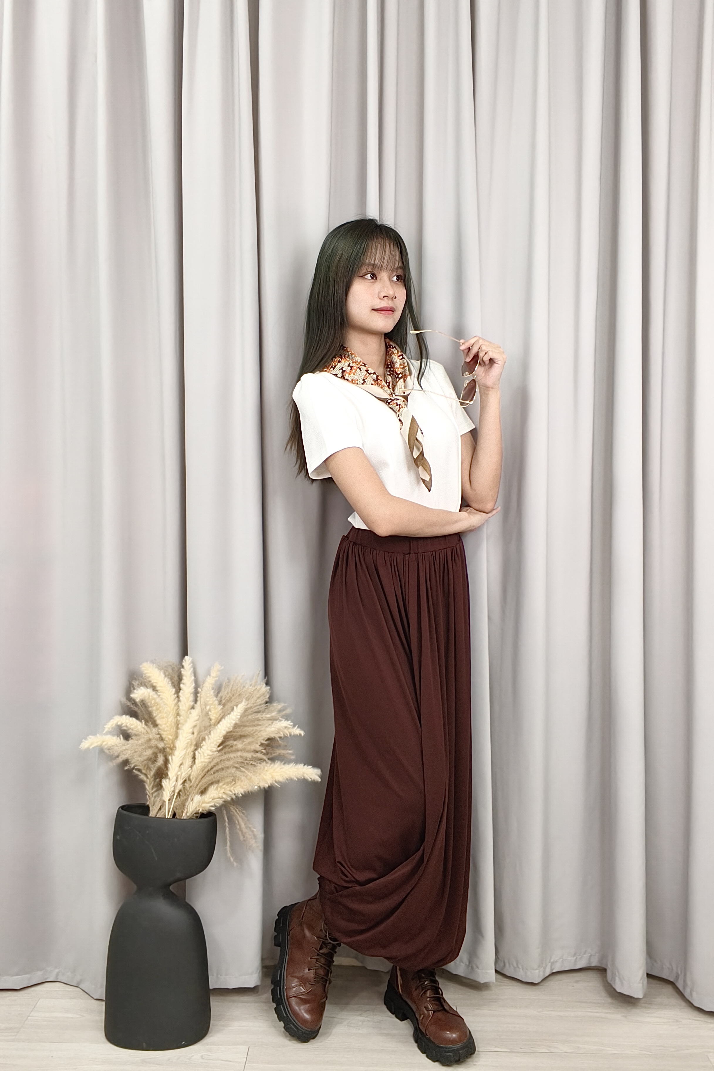 30718 Modern Grace V-Neck Tee