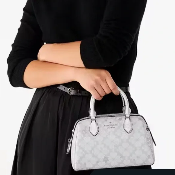 香港現貨-kate Spade Flower Star Toss Small Dolly Duffle Crossbody