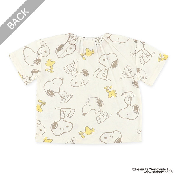 🇯🇵預訂 日本直送🇯🇵Snoopy史努比滿印包腹短袖家居服上下套裝