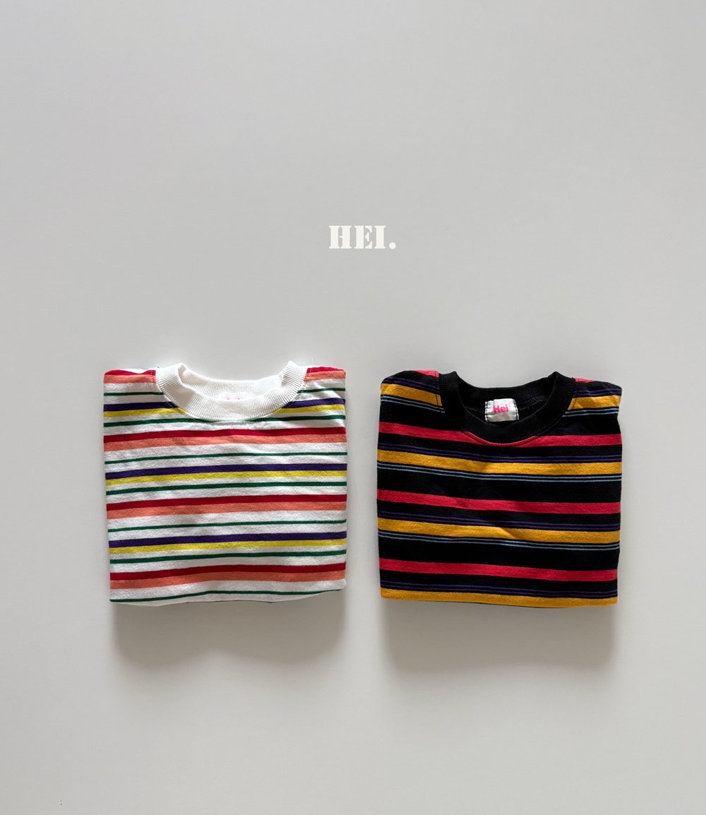 Hei | Multi-Stripe T-Shirt