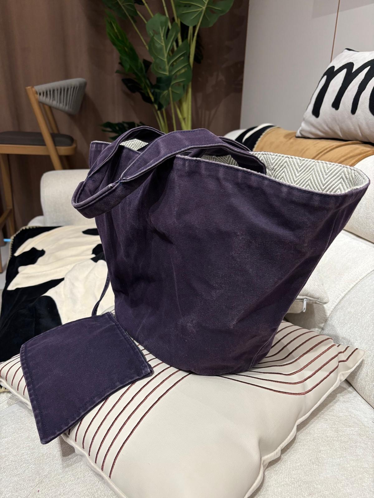 Hermes Reversible Panier De Plage PM Tote 100%Authentic, 95%New