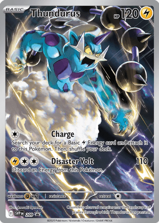Pokemon TCG Scarlet & Violet Promos - Thundurus-209