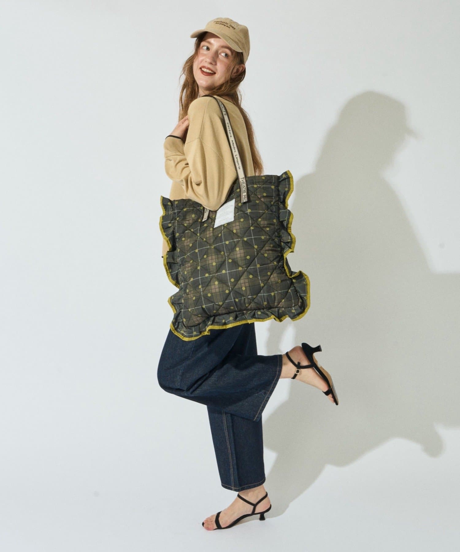 日本TP FRILLS TOTE BAG （大約9月尾至10月初到貨)