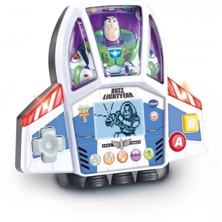 VTech Toy Story 5 Buzz Lightyear Game & Go 巴斯光年互動學習遊戲機｜Disney Pixar 英文益智電子玩具