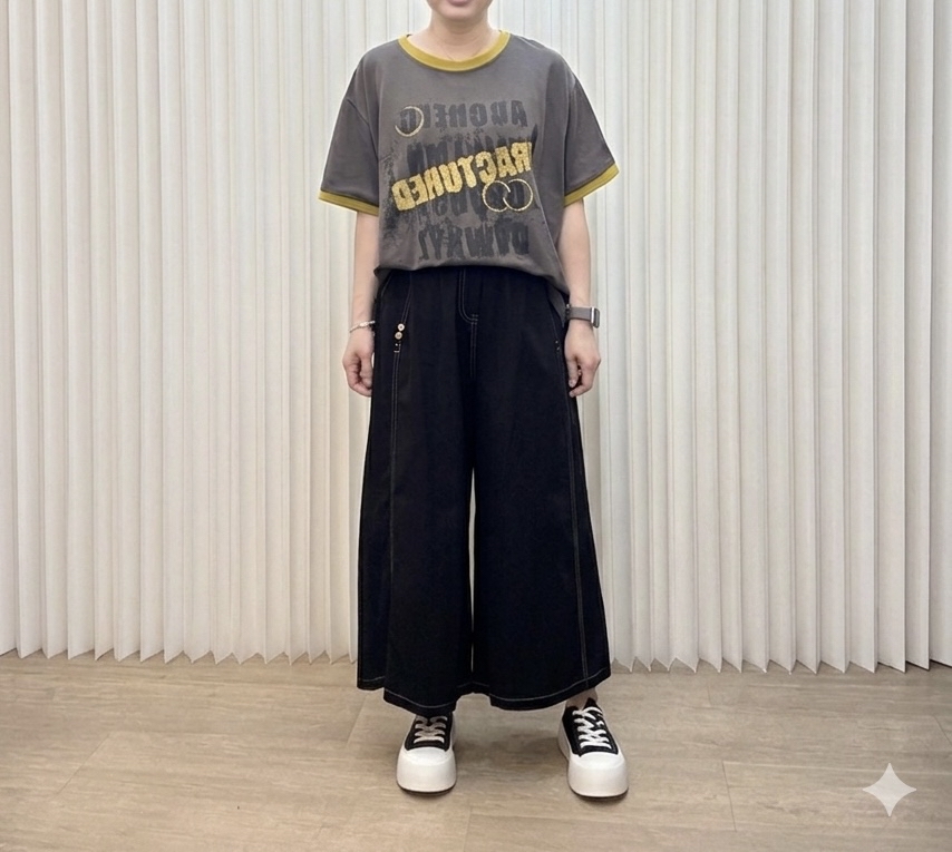 明線全像根腰褲 M639 417121259