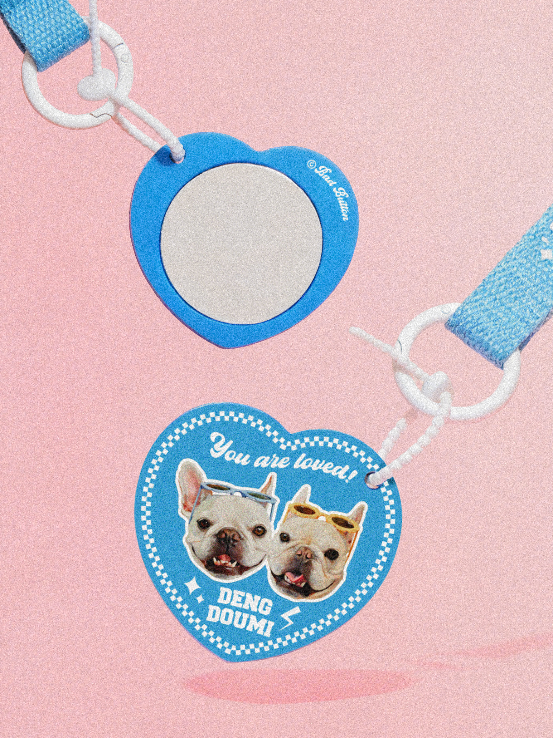 【客製】Beloved - Mirror 隨身小鏡掛飾