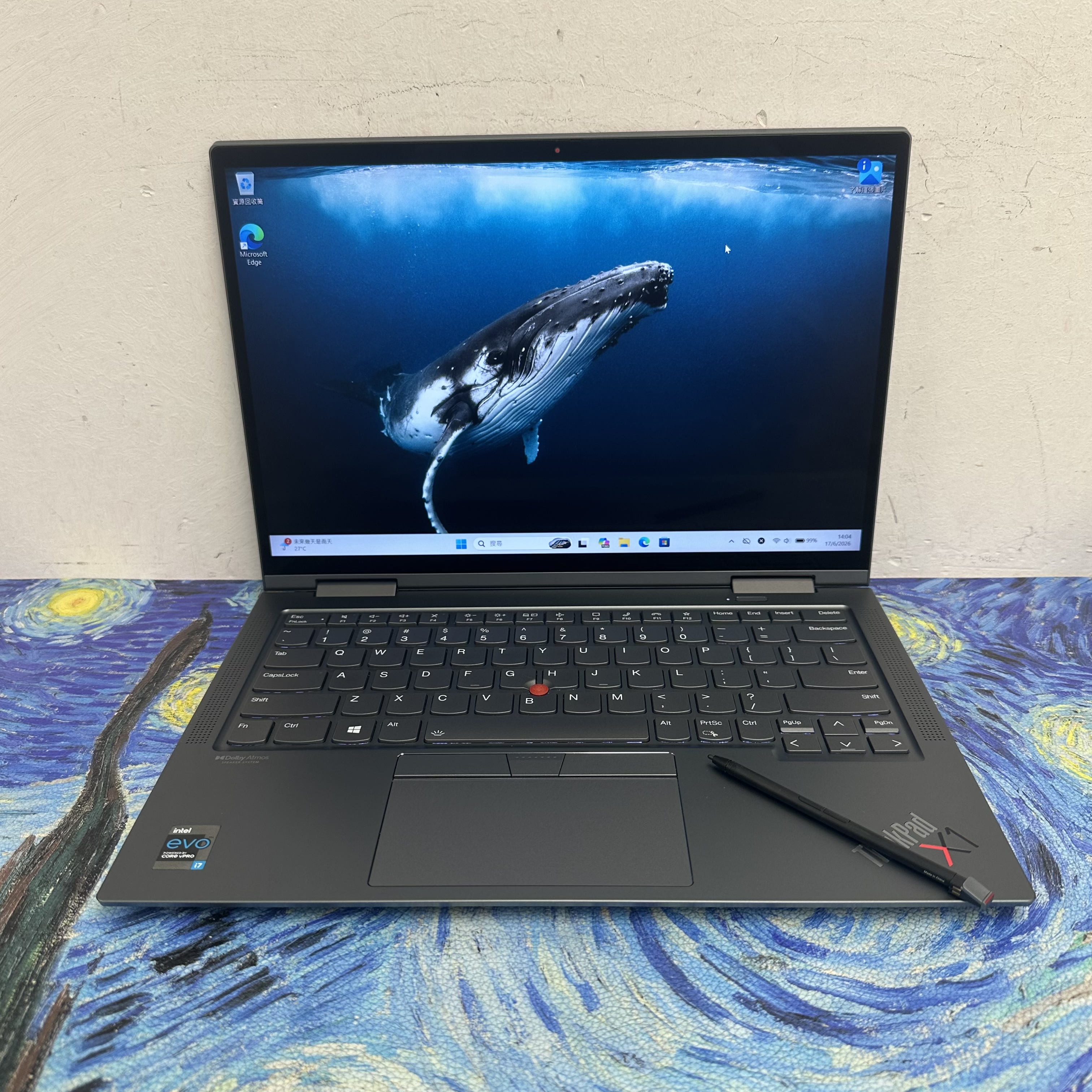Lenovo ThinkPad  X1 Yoga/ i7-1185G7 /32GB Ram/512GB SSD/1080p/ 8秒開機/360度Touch Mon/筆/Laptop/ Notebook / Tablet / 平板 / Netflix / Movie / Zoom 