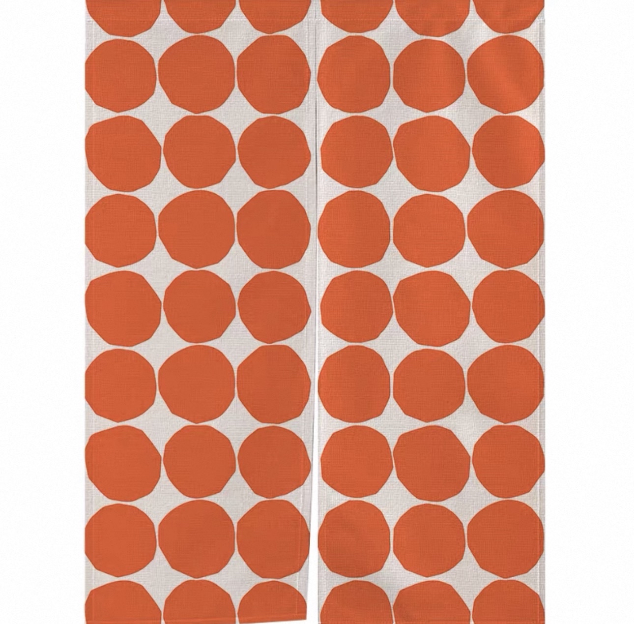 Levende 北歐圈圈波點門簾