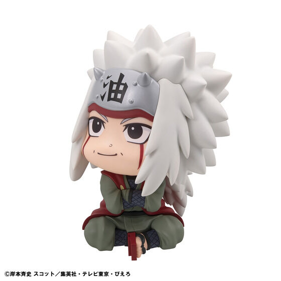 (預訂訂金 $200) (總價 $498) (魂限) MegaHouse Lookup 火影忍者 疾風傳 渦卷鳴門 漩渦鳴人 (大笑Ver.) & 自來也 (連特典座墊) (行版) Naruto Shippuden Jiraiya