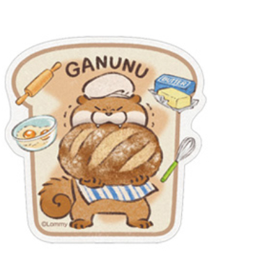 愛說謊的水獺 貼紙｜預訂