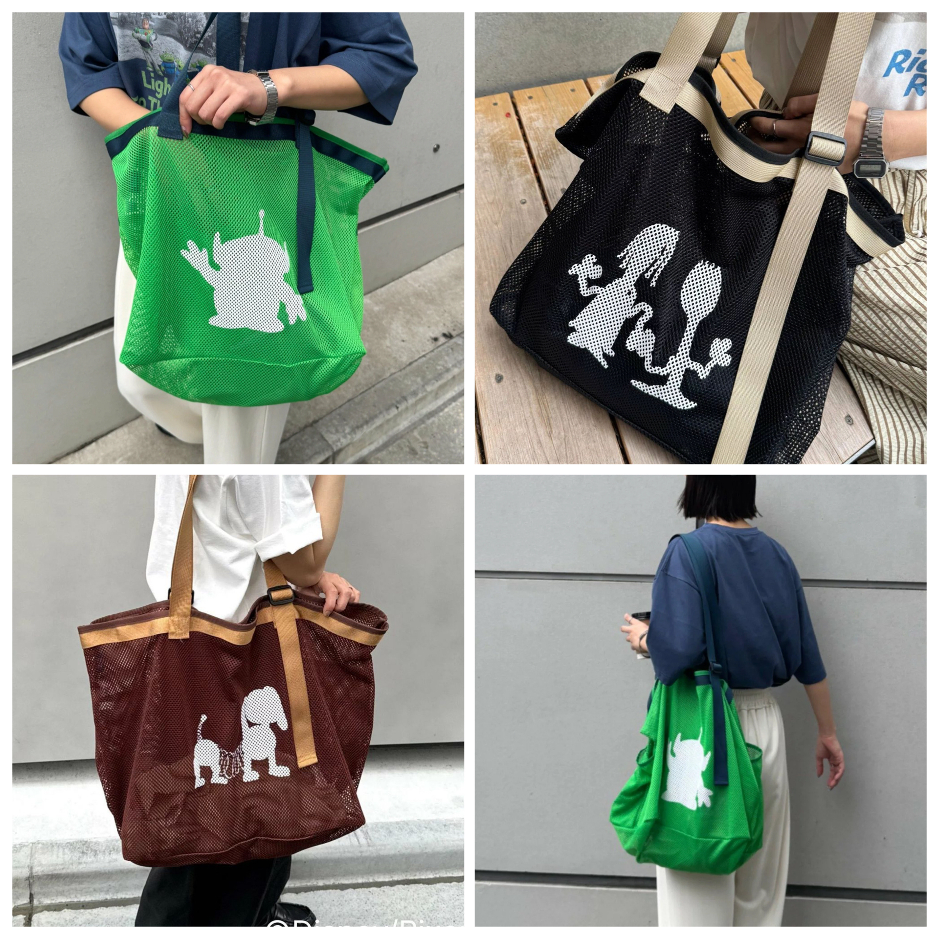 日本預訂📍日本Toy Story 5 x CIAOPANIC TYPY系列 - 大容量網面Tote Bag 不包郵 2026年8月下旬出貨