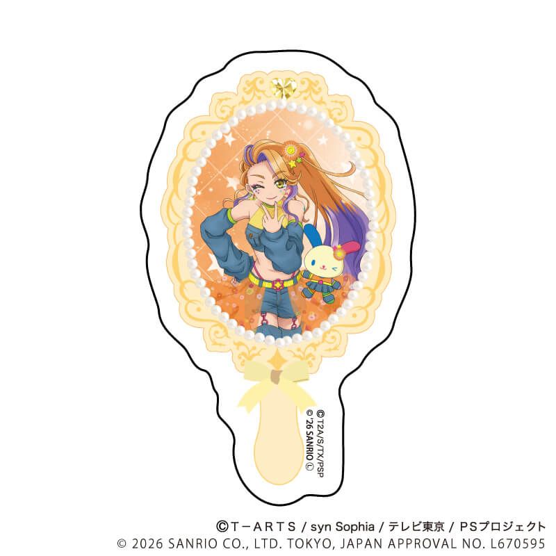 閃貼紙 星光少女&星光樂園&星光頻道 Pretty Series ×Sanrio #P-PIG0202 [A3] (PRE-ORDER) [2026/07]