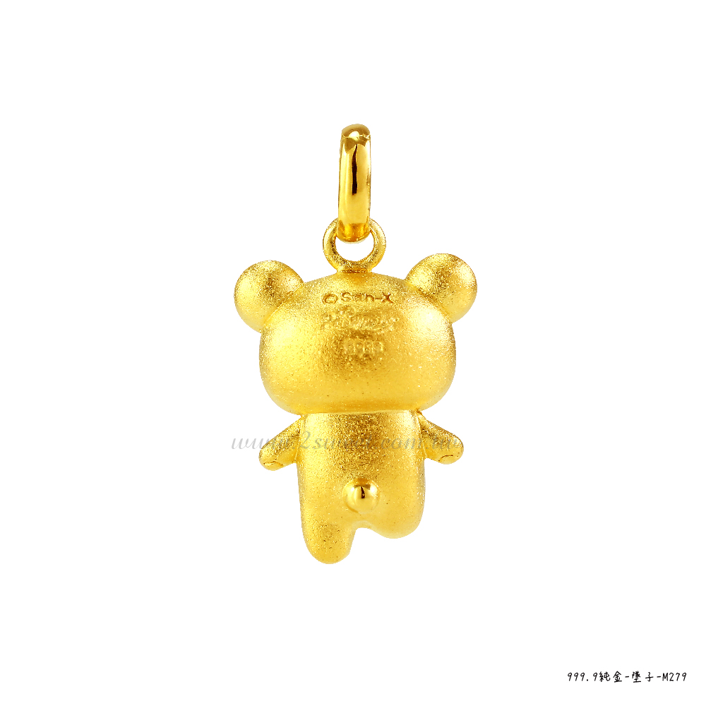 📦訂購 台灣代購 2sweet 甜蜜約定 Rilakkuma 鬆弛熊 黃金吊墜頸鏈