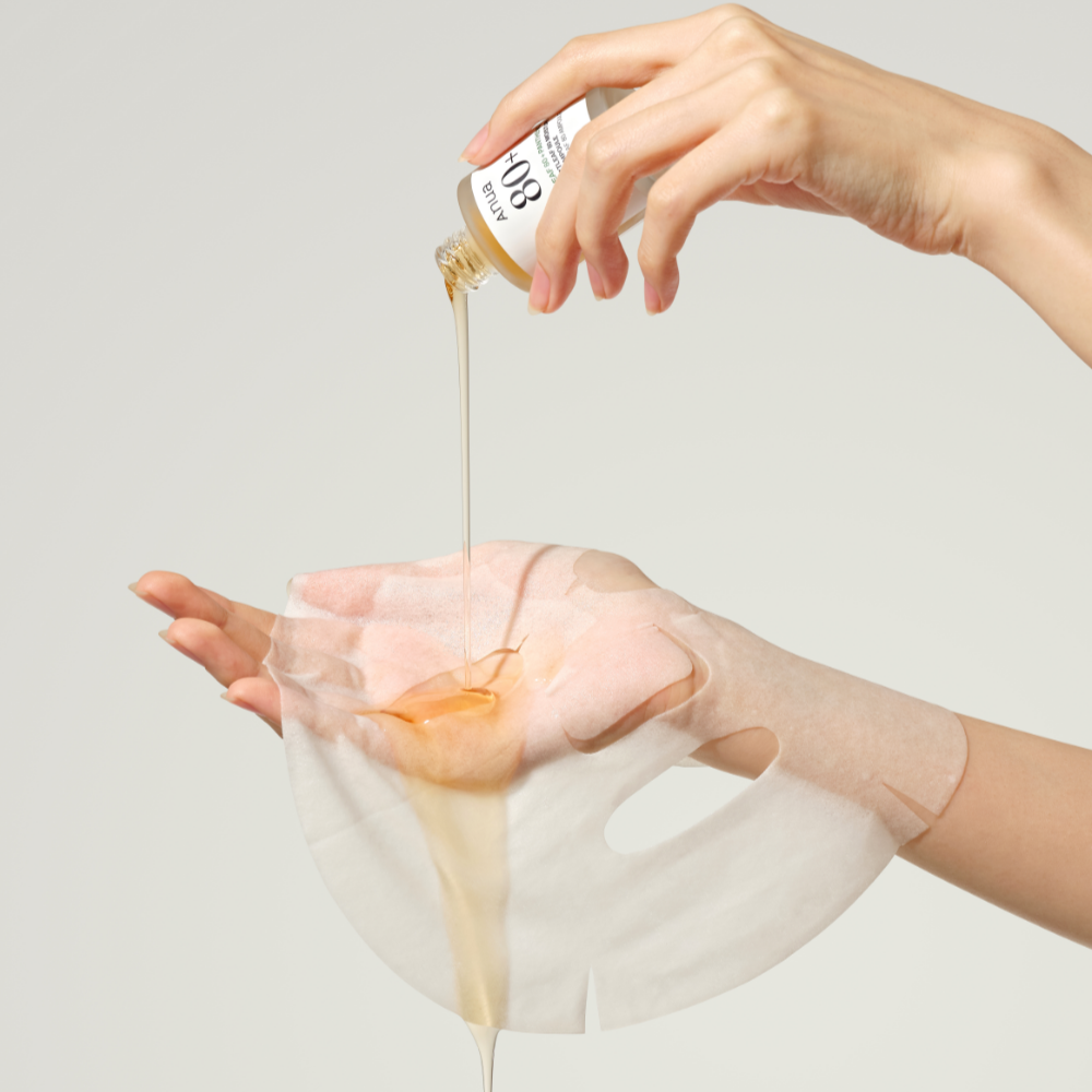 ANUA Heartleaf 80 Moisture Soothing Ampoule Mask 80%魚腥草保濕舒緩安瓶面膜27ml*10片