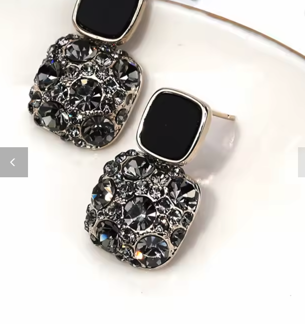 Crystal Drop Earrings