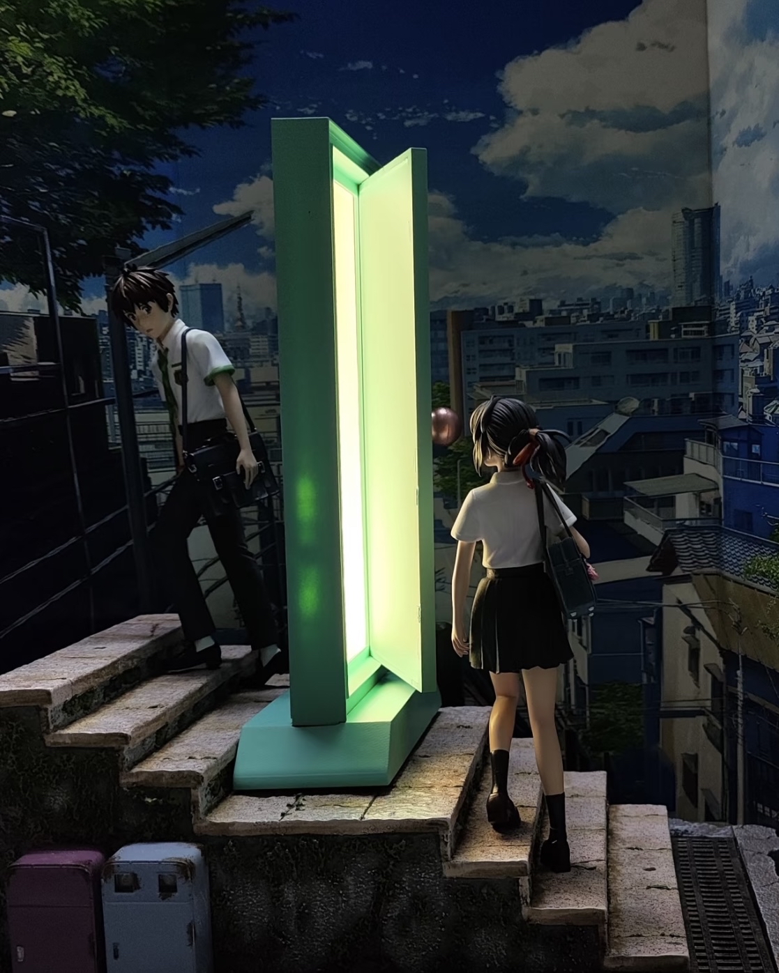 微縮奇蹟發光小門