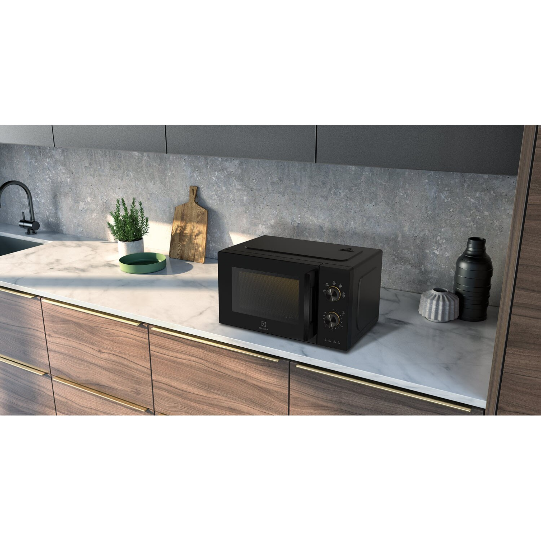 Electrolux 20L UltimateTaste 300 Solo Microwave Oven (EMM20K22B)