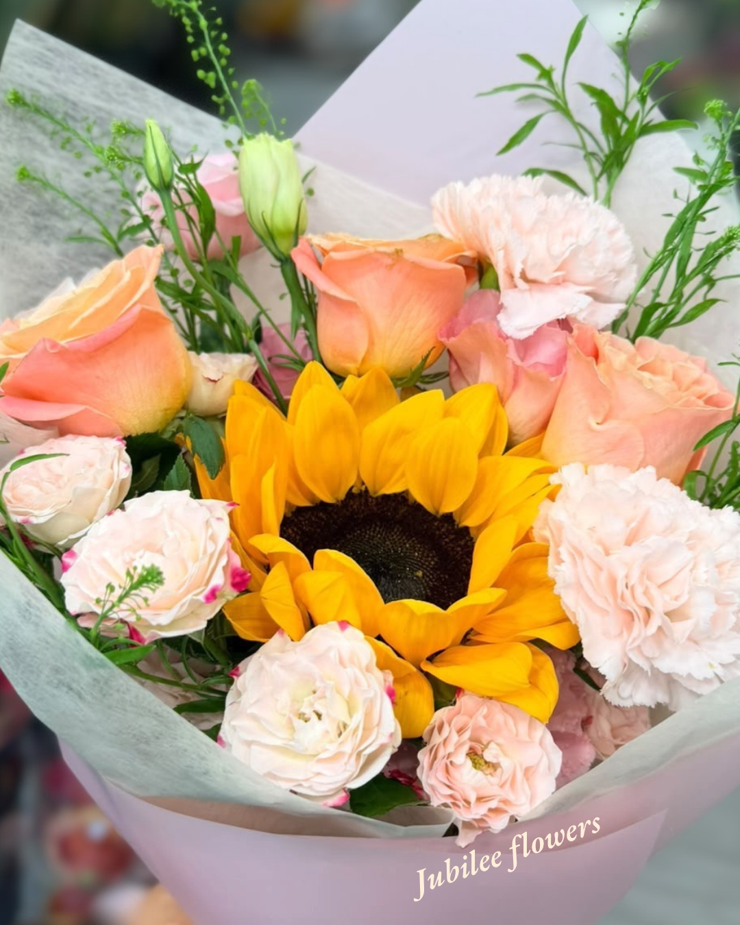 🌻向日葵 · 玫瑰小花束