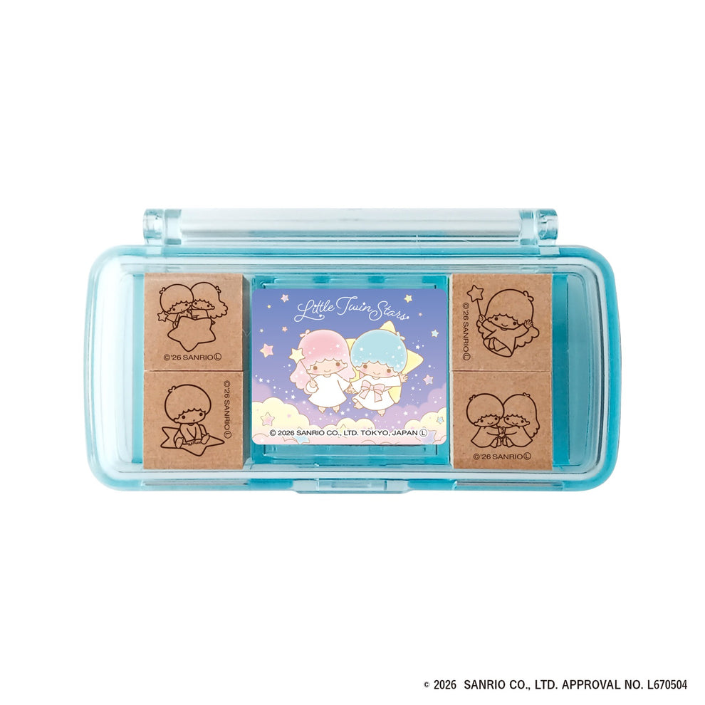 現貨｜Sanrio Little Twin Stars 日本製 迷你 印仔 套裝 (SGM-040)