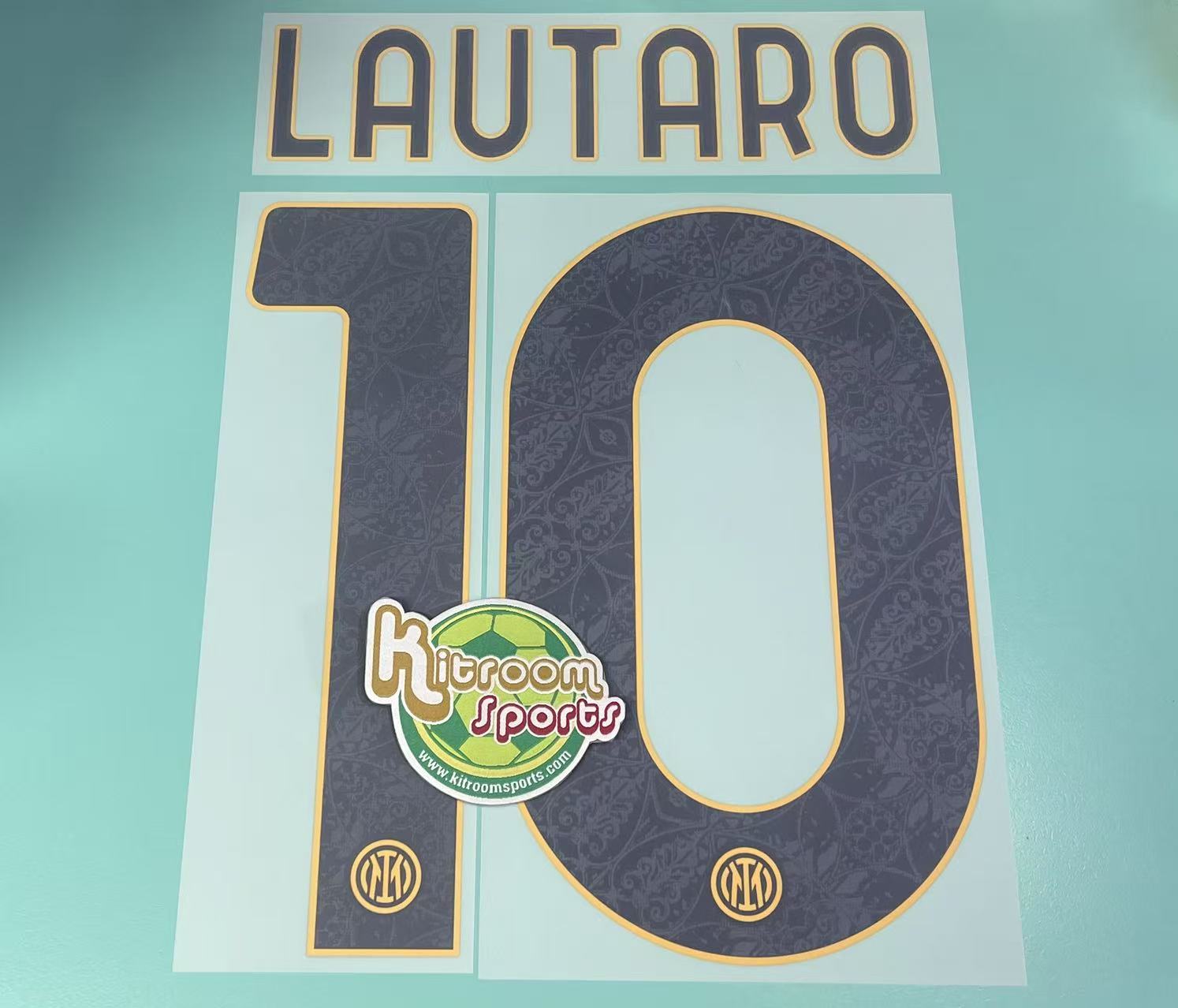 2024-25 Inter Milan 3RD Nameset #10 LAUTARO