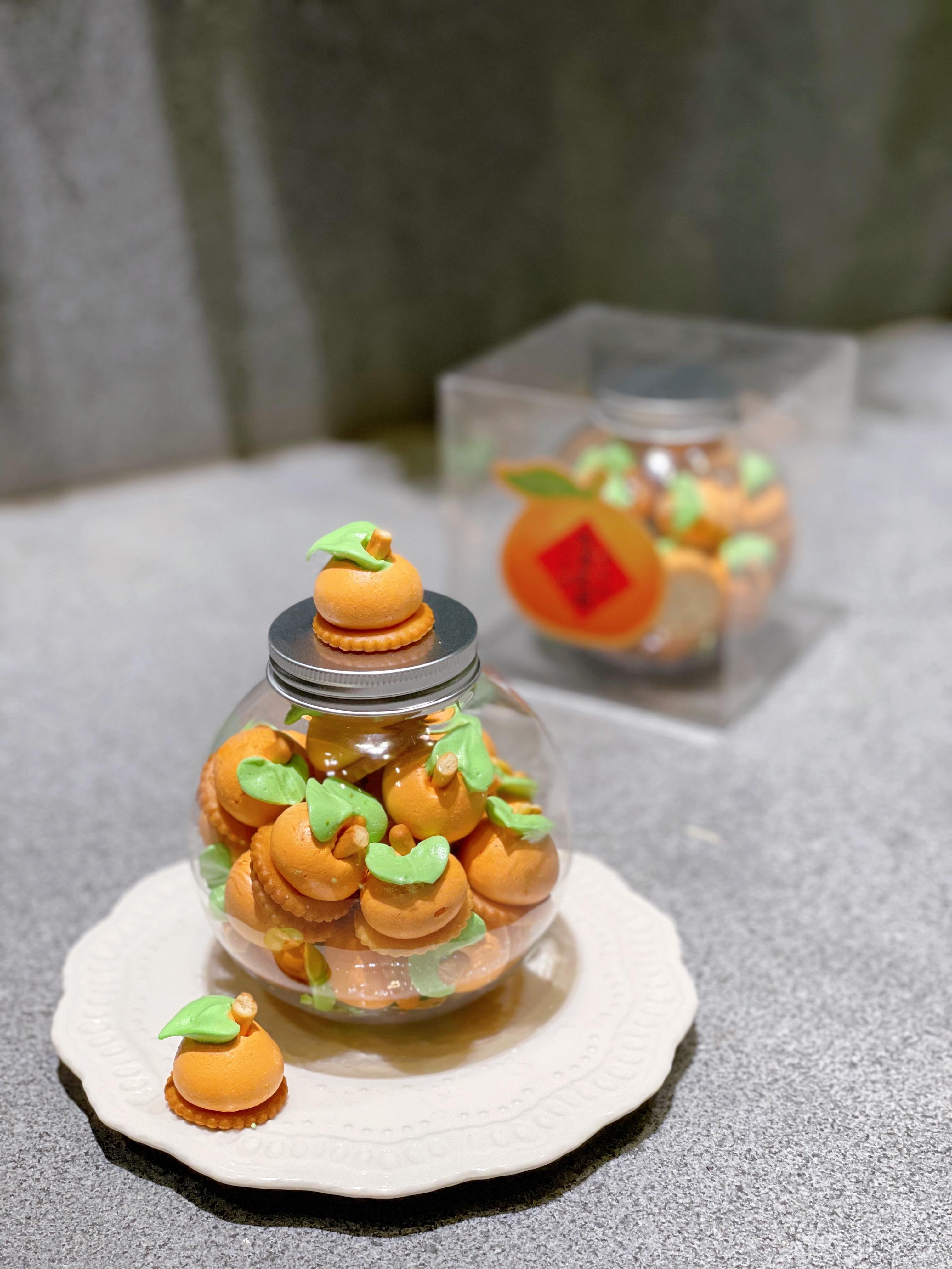 大吉大利！小肥桔🍊芒果味蛋白餅